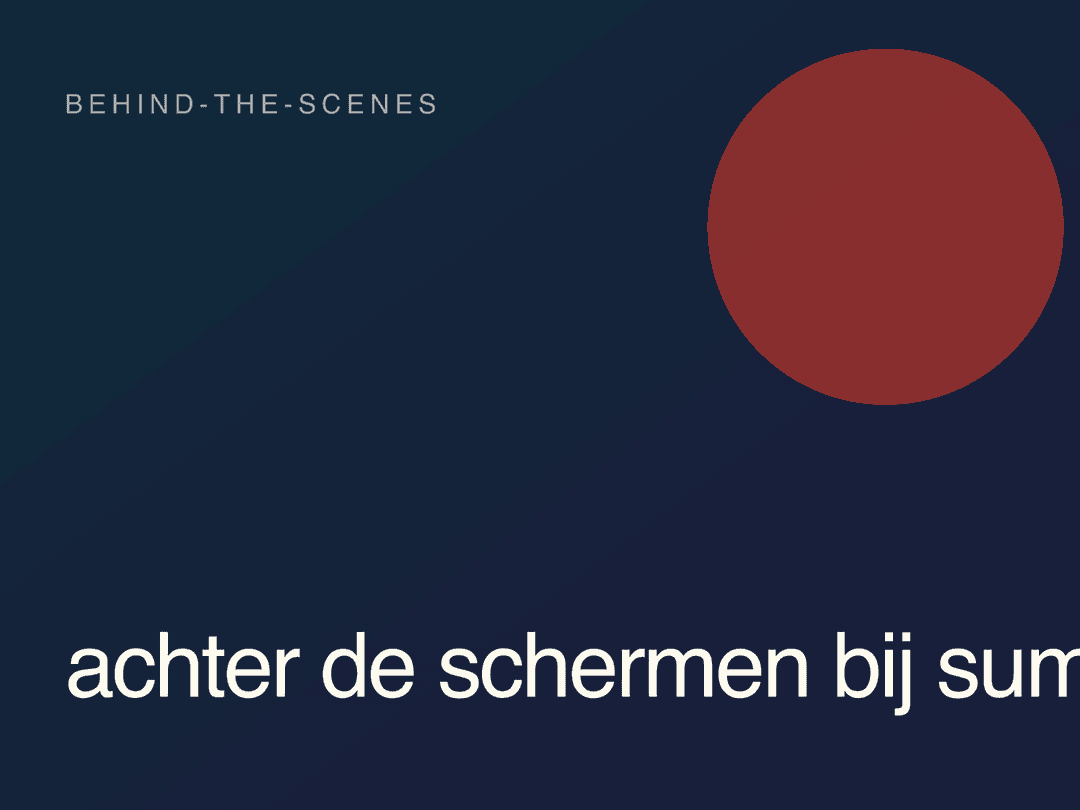 Achter de schermen bij Summerwave
