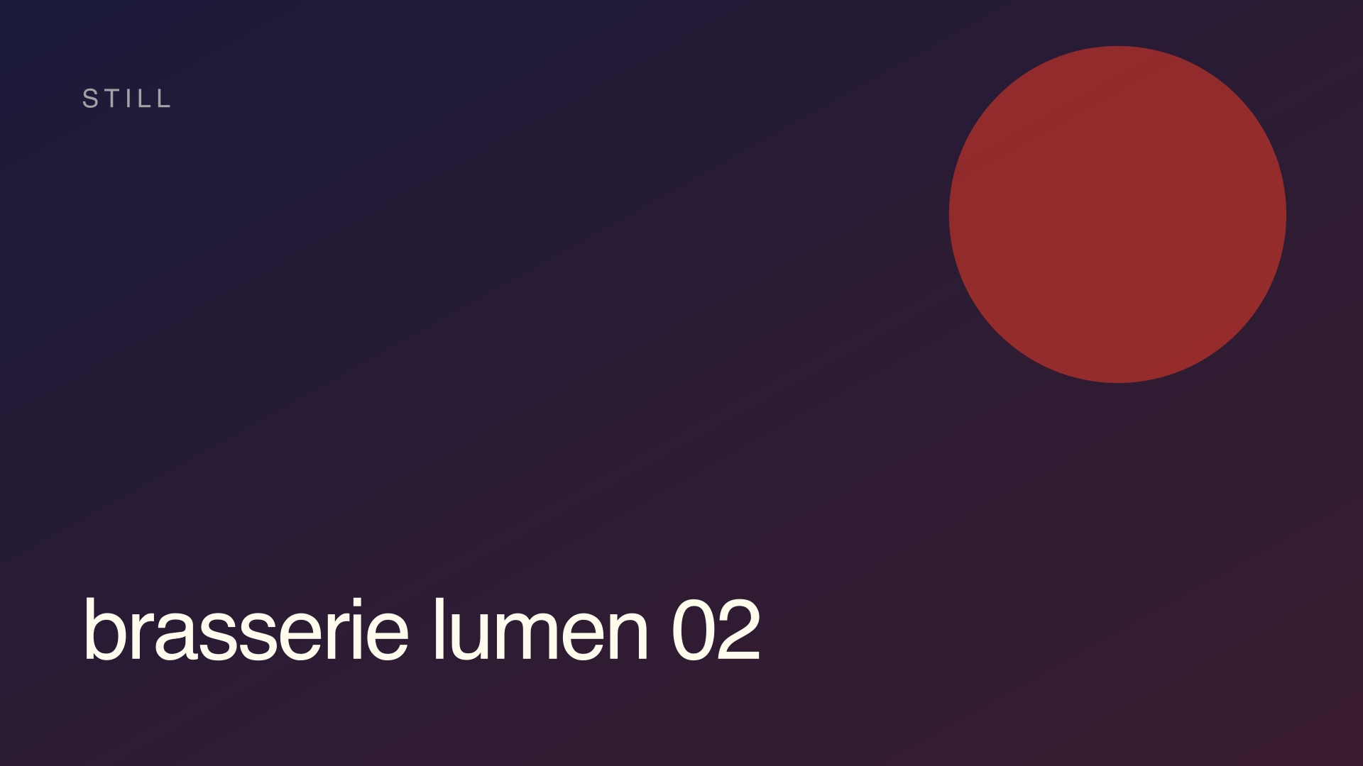 Brasserie Lumen beeld 2