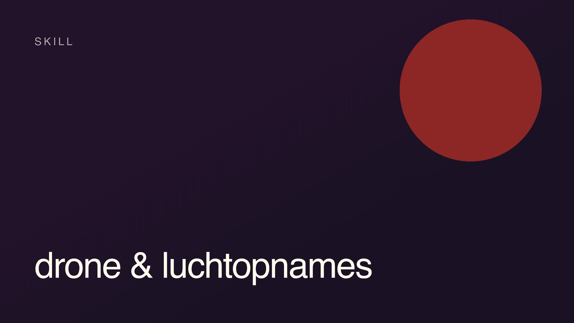 Drone & luchtopnames