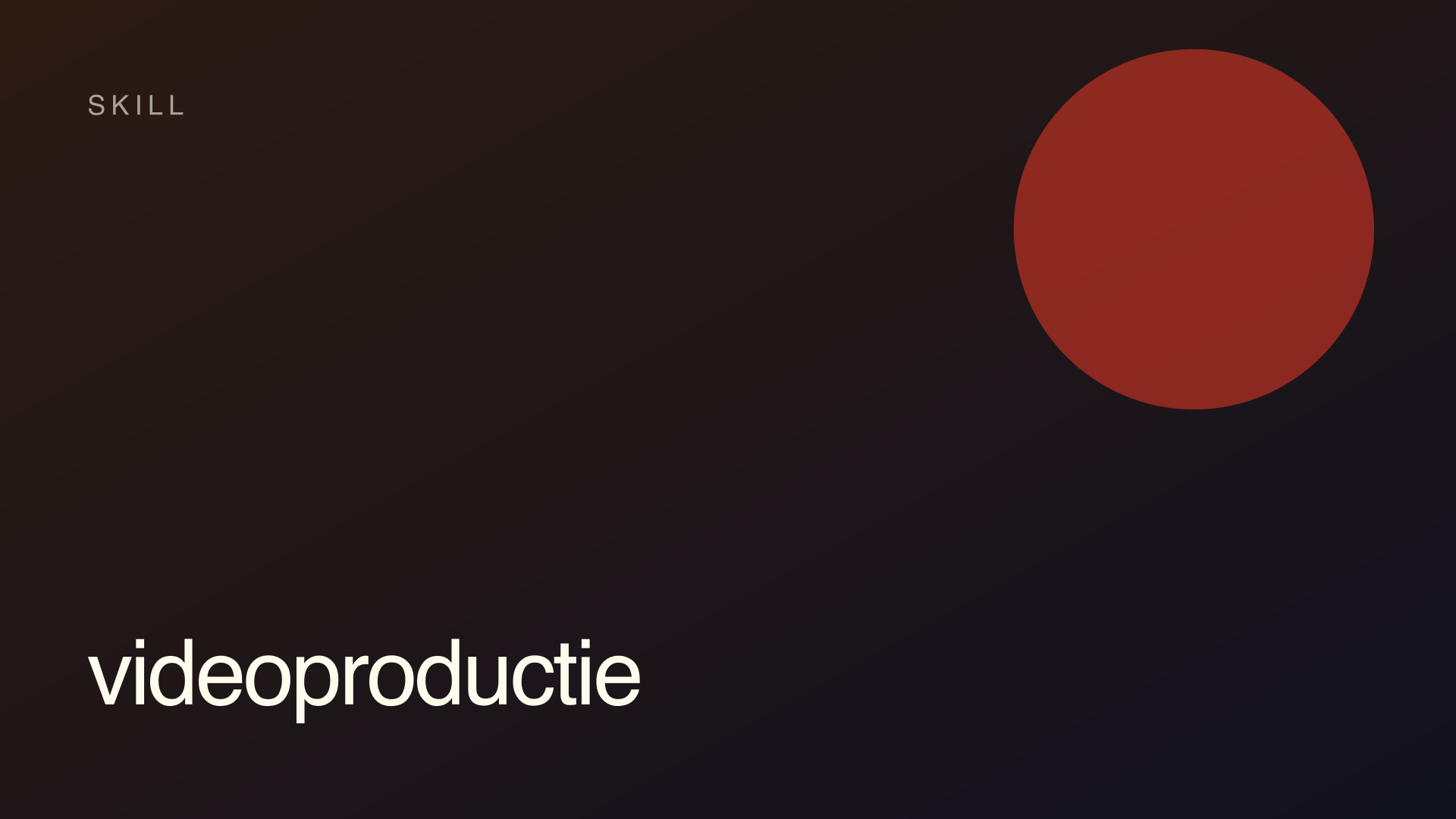 Videoproductie