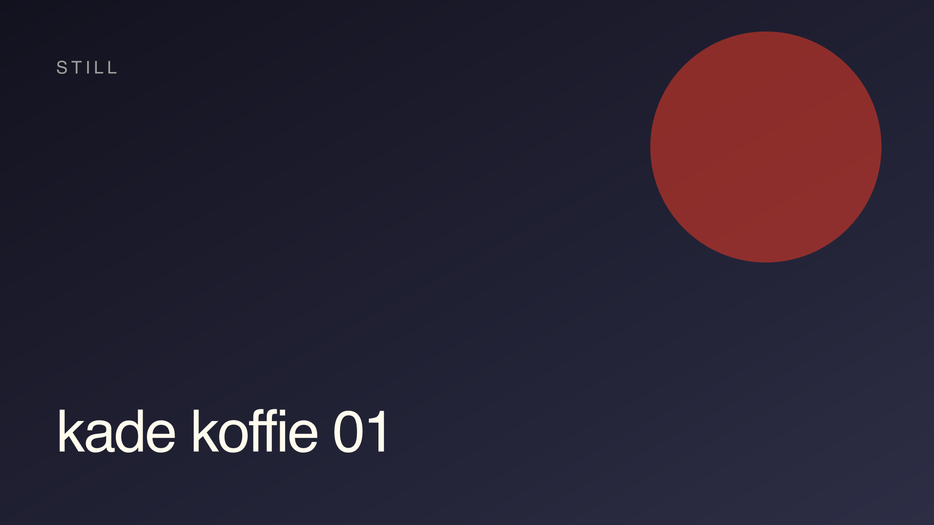 Kade Koffie beeld 1