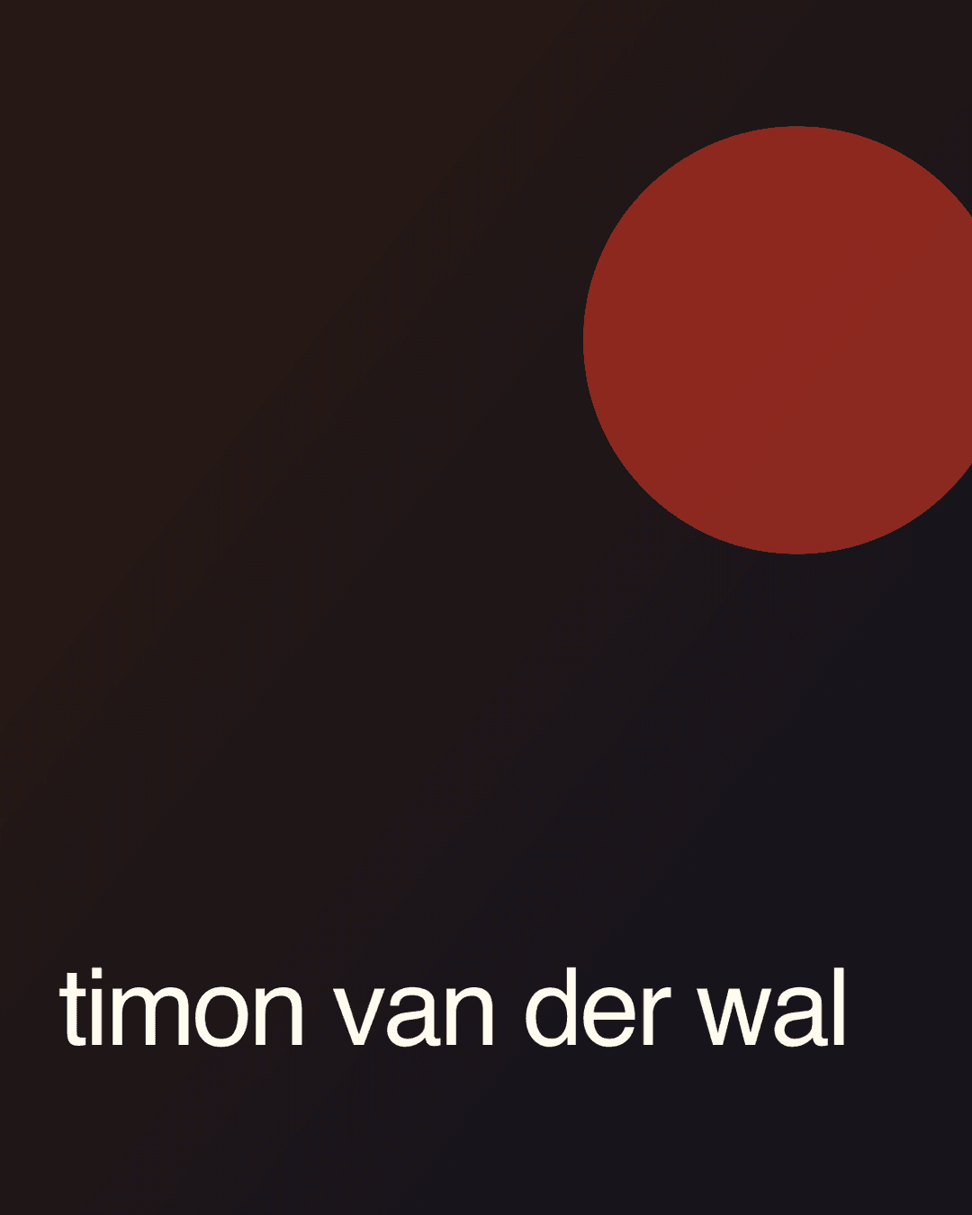 Timon van der Wal